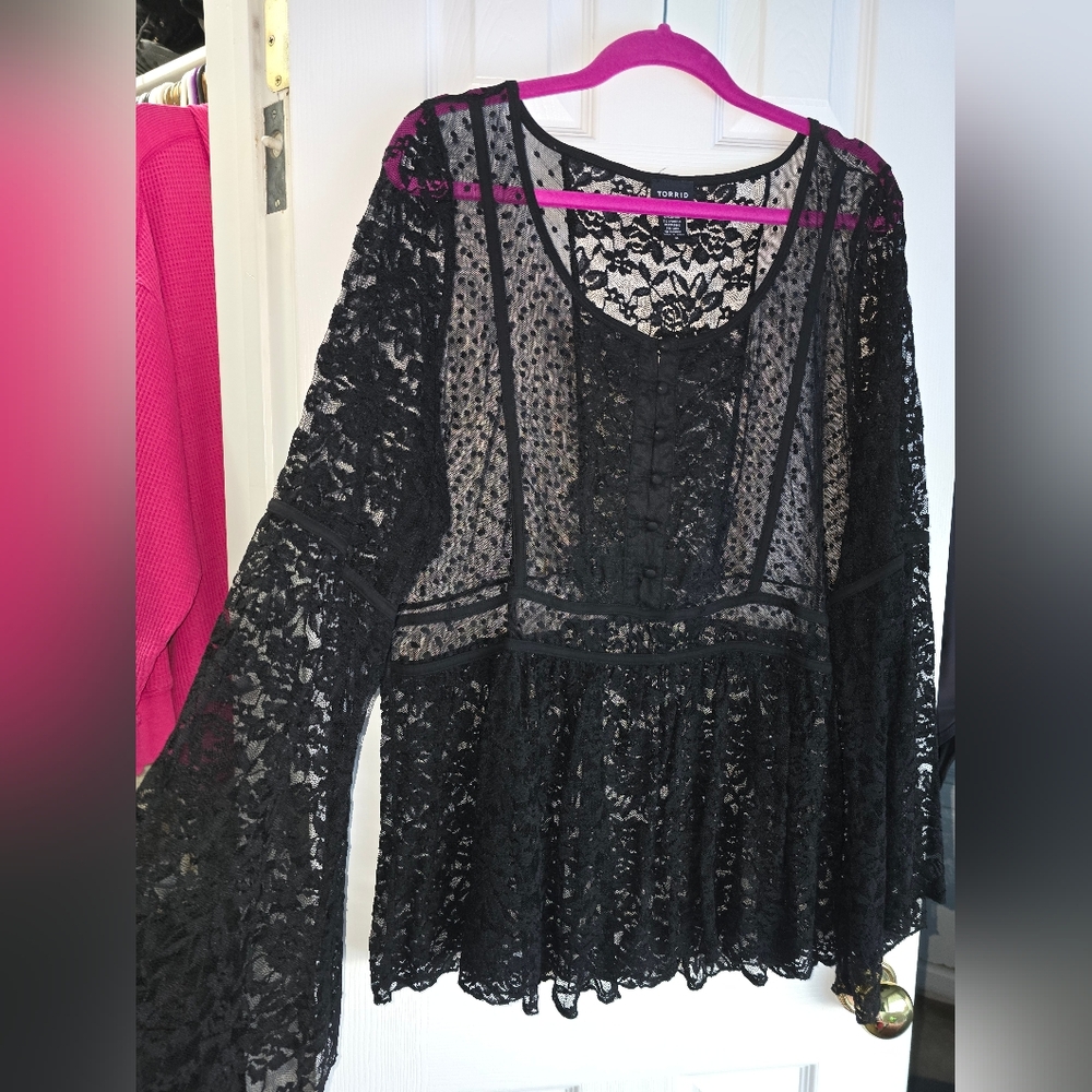Torrid Lace Blouse